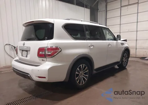 2020 Nissan Armada Sl 4Wd z USA, uszkodzony, nr VIN JN8AY2NC5L9622383